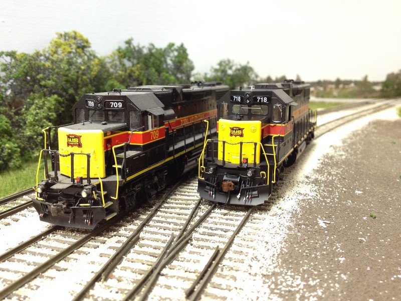 I used Scalecoat 2 CNW Yellow for the hood ends on the 709, and it looks close enough to the color Athearn used that I'll likely try it when I remove the class lights.