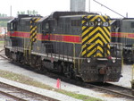 IAIS 413 resting in Council Bluffs Yard. It's days are now numbered, and it's service now legacy.