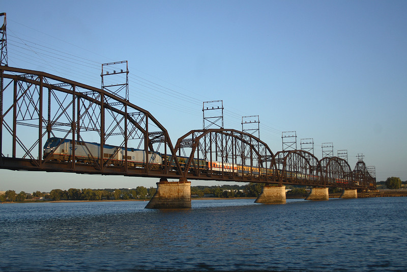 View number two. Once this train arrives at Davenport, it will proceed north on the IC&E to Dubuque, Iowa, where the train will layover for the evening.