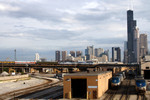 The Omaha Limited heads for RI rails on the Air Line.