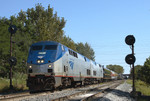 The Omaha eases westbound through the old RI crossovers at Rockdale, Illinois.  September 16th, 2007.