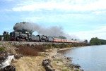 IAIS 6988 South blasts through Buffalo, Iowa, September, 17th, 2006.