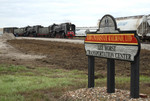 The QJs weekend comes to an end as they arrive at Newton, Iowa where they will be tied down for the Winter. 09/18/06