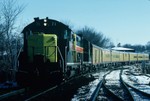 UP Inspection Train, Iowa City 21-NOV-1986