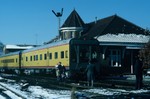 UP Inspection Train, Iowa City 21-NOV-1986