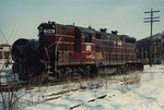 Haggarded and worn with age and time, GP 1341 sits in Iowa City near the end of its life waiting for a call looking for cars. Sometime in late 1983.