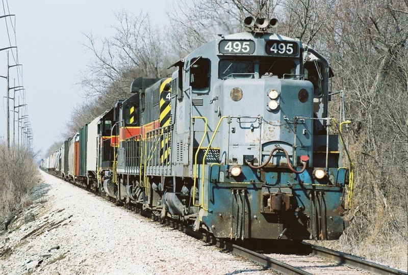 495 on the point of the CBBI east of Tiffin, Iowa. 8-April-2008