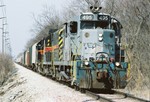 495 on the point of the CBBI east of Tiffin, Iowa. 8-April-2008