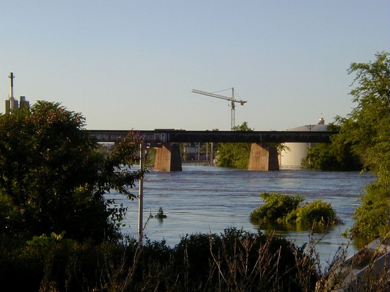 The IAIS Iowa River Bridge. 14-Jun-2008