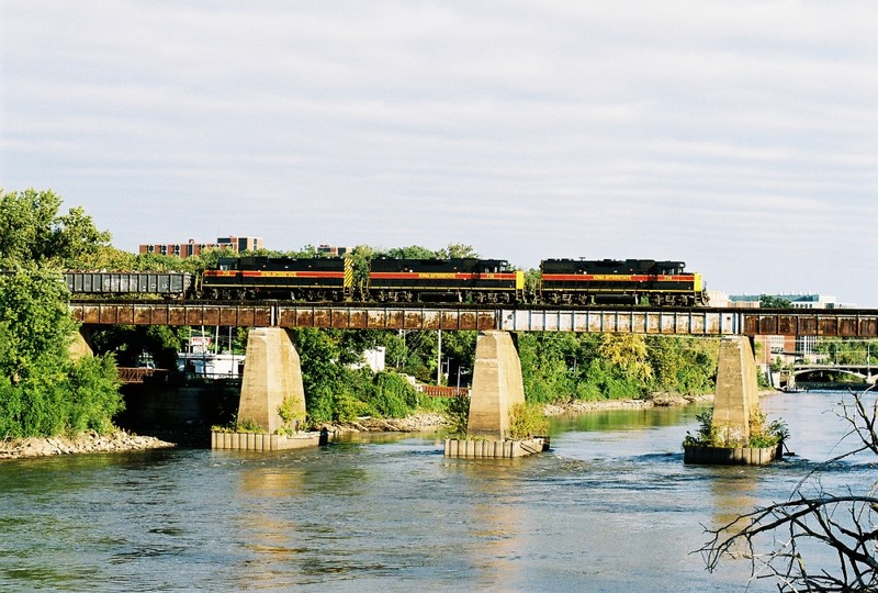 IAIS Bridge over the Iowa River. What the river should look like. 16-Sept-07