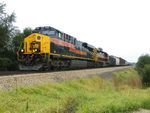 Iowa 508 east holds for a Westbound Metra just west of Mokena. 09-18-10