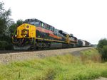 Iowa 508 east holds for a Westbound Metra just west of Mokena. 09-18-10