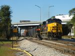 Power off yesterdays CBBI heads toward Burr Oak with the pigs and sand that didnt get delivered to the Harbor. 10-01-10.