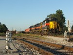 Another day, another BICB that isn't going anywhere because of Metra... Iowa 704 sits ready and awaits the signal home. 08-31-08