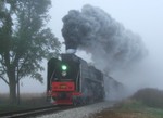 Racing east just outside of WIlton, IA, the two steamers put on quite the show...
