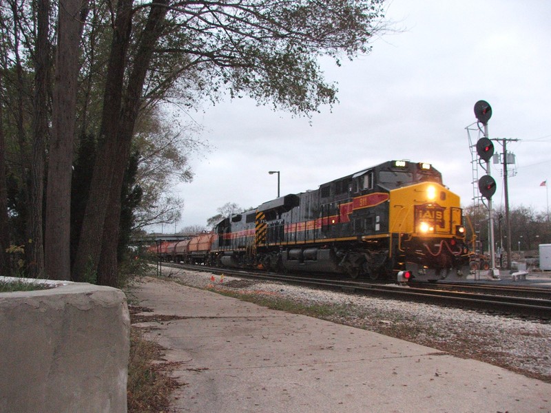 Iowa 511 leads 713 on another very late CBBI, this is almost a whole day late as night begins to fall in Blue Island... 11-14-08