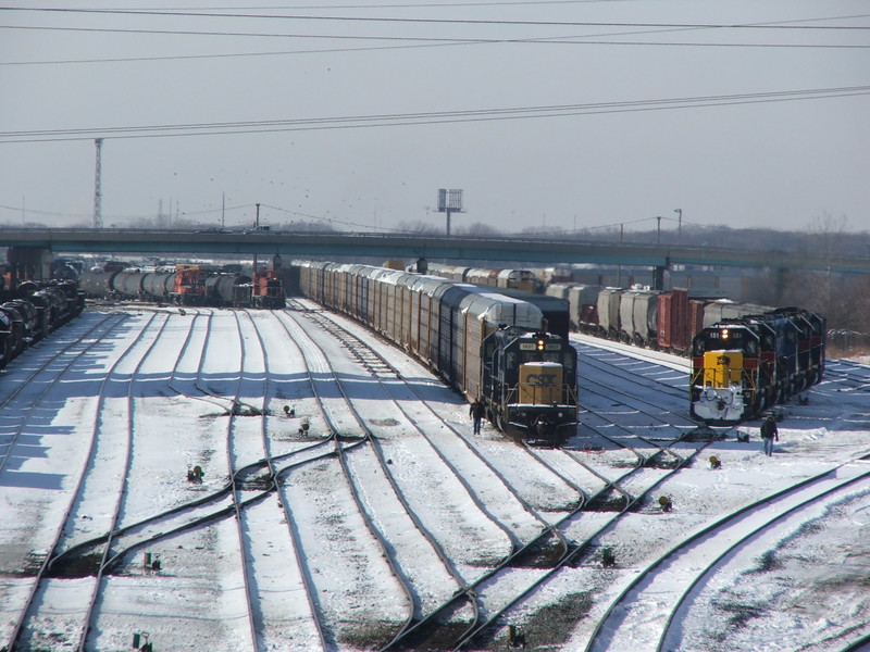 With an IHB BH11 yard crew yarding the train, Iowa 151 sneaks out the east end of Riverdale Yard, definately not somewhere Iowa power is supposed to be.