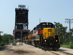 Iowa 720 enters Metra territory.