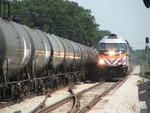 A westbound scoot heads into Tinley Park as Iowa RINSU continues east on Main 1.