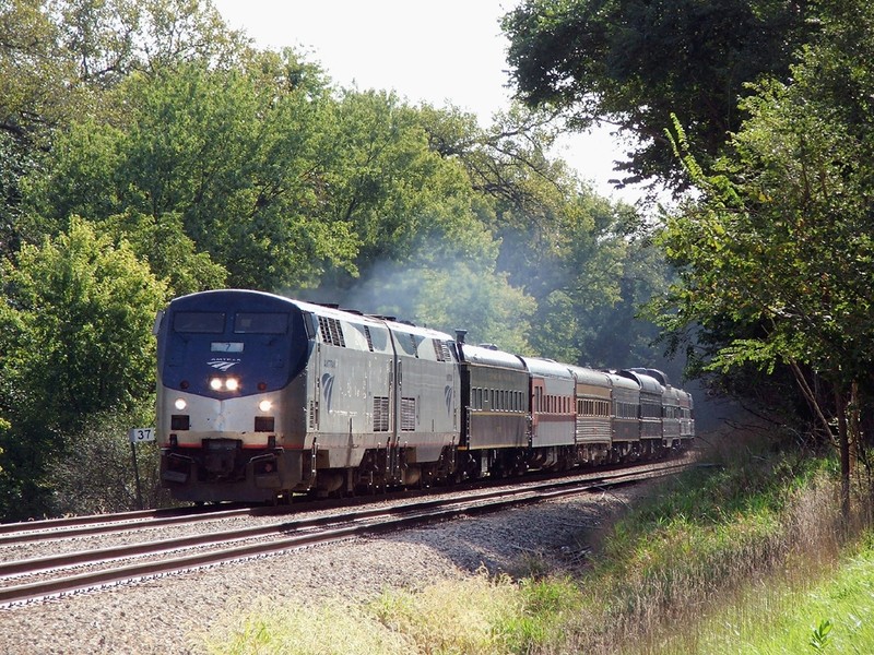 Rolling right along the AAPRCO special is heading into Joliet along Rte 30. Its all down hill from here...