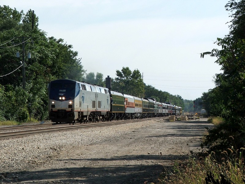 The special is on the approach to C.P. Richards St. in downtown Joliet.