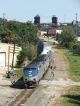 Another view of the train as it snakes into Rockdale.