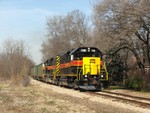 The two 700's rock and bounce down the Iowa's Second Sub with coal mtys for the TZPR, Mossville, IL.