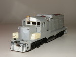 My Iowa 483 started as a P2K Phase II RI GP9 w/o dyno's that I stripped. I chopped that nose and filled in the headlight and numberboards, and used C&P parts for the windshield, new numberboards, and Paducah battery boxes. I modified the side skirts to replicate a Paducah rebuild, and added a air filter and side mount bell per the prototype. Most of everything else was text book detail work. I believe the coupler cut levers came from my parts bin with extensions made from wire. The only thing left to do is to add a speed recorder to the right front truck frame and add another "grab iron" type fixture to the right front of the pilot to restrain the air hoses. For whatever reason this unit only had one on the right side in the front, but both sides in the rear.