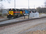 Coal train at Colona, Nov. 18, 2005.