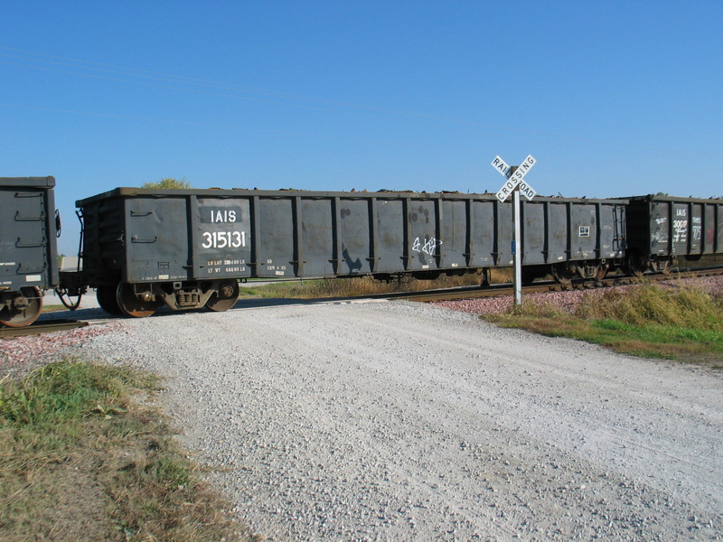 IAIS 315131 on the westbound at Twin States, Oct. 11, 2008.