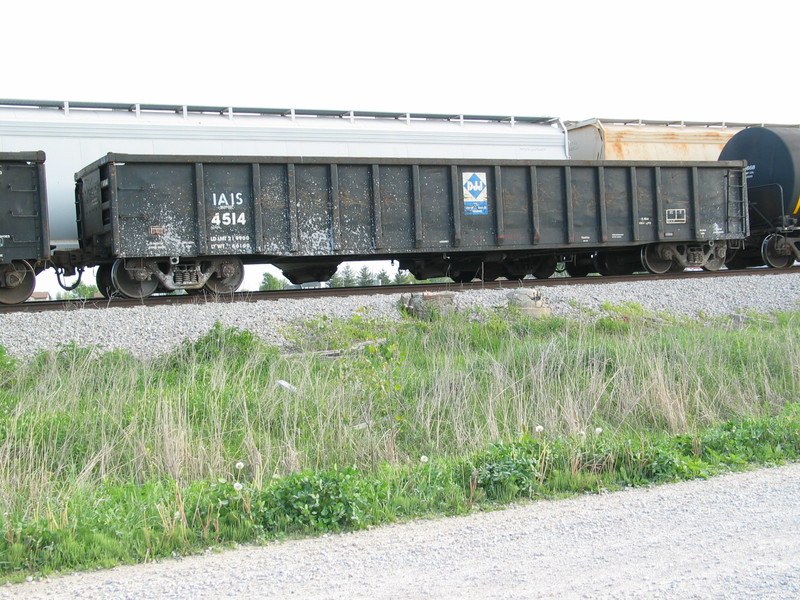 IAIS 4514 on the WB at N. Star, May 10, 2010.