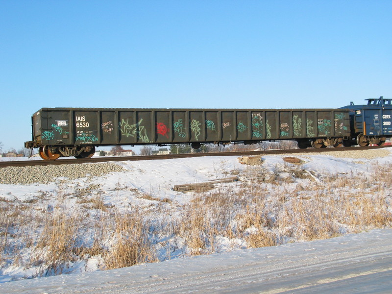 IAIS 6530 at the Wilton Pocket, Jan. 2, 2013.