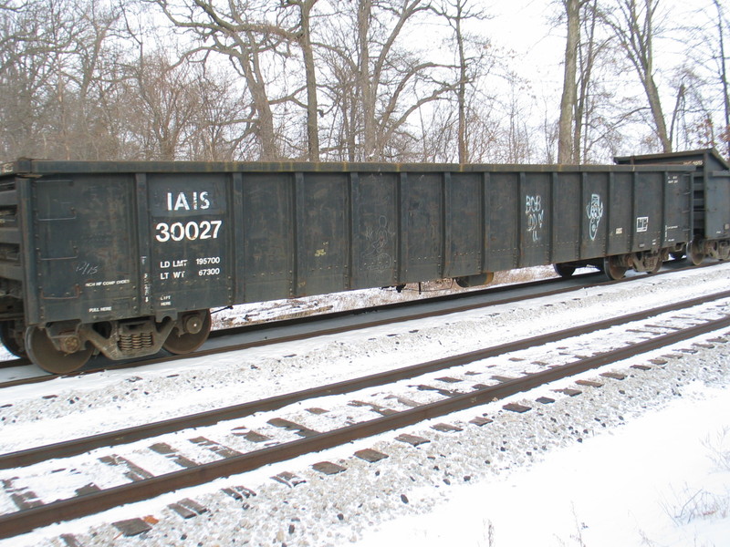 IAIS 30027 on the WB at N. Star, Jan. 15, 2011.