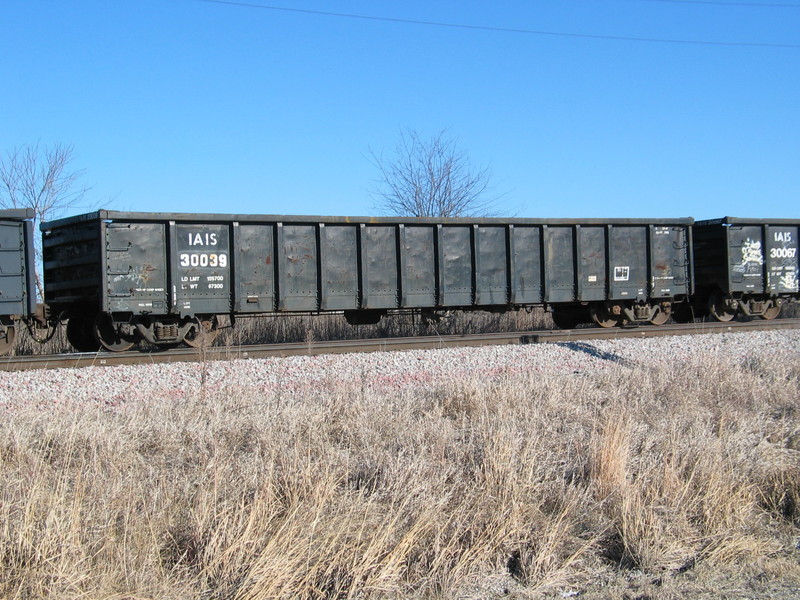 IAIS 30039 at the Wilton Pocket, Feb. 10, 2009.