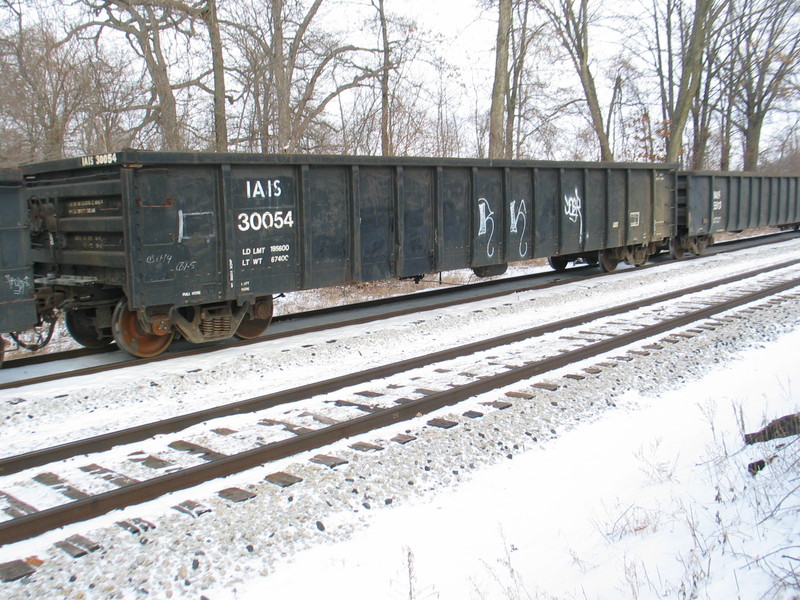 IAIS 30054 on the WB at N. Star, Jan. 15, 2011.