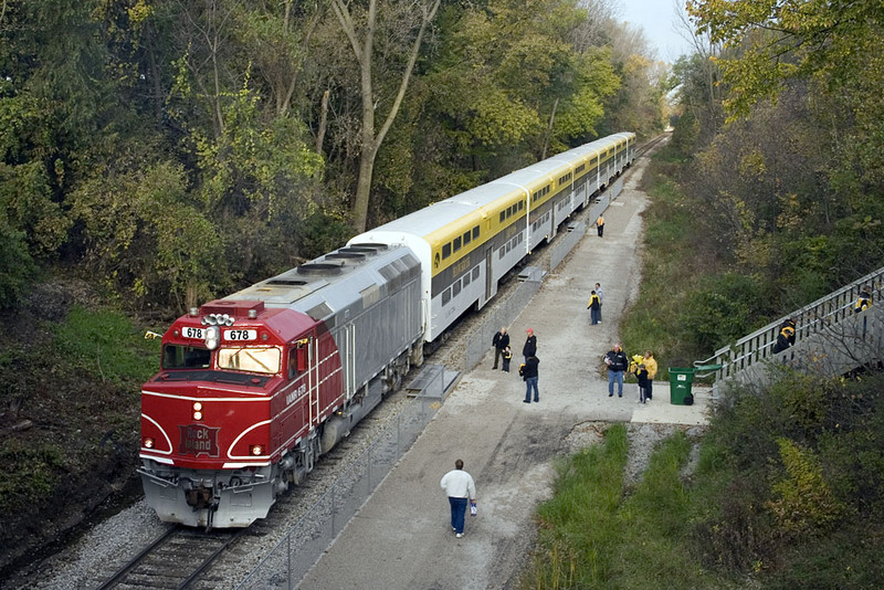 The Hawkeye Express at Kinnick Stadium.  27-Oct-2007.