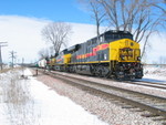 Turn parked on N. Star siding, Feb. 27, 2010.