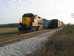 Picking up 702 at N. Star, Oct. 27, 2007.