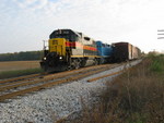 Picking up 702 at N. Star, Oct. 27, 2007.