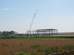 Norfolk Iron and Metal's new plant, under construction on the west edge of Durant, Sept. 19, 2007.