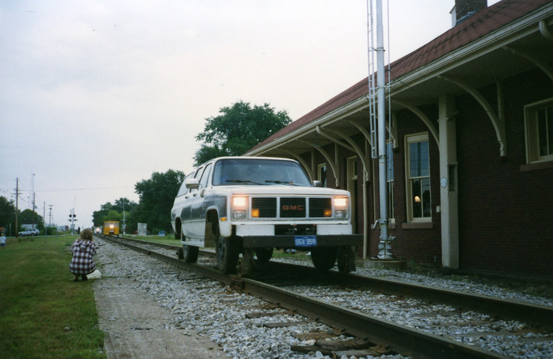 IAIS hi rail lead vehicle, Wilton depot