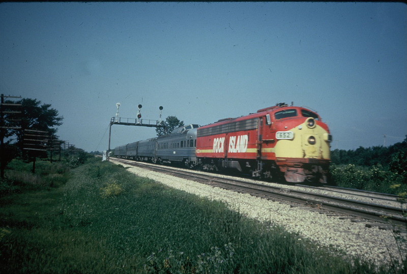 Quad City Rocket in Ill., no date, location or credit; I wonder if it's looking west at Houbolt Road by Rockdale?
