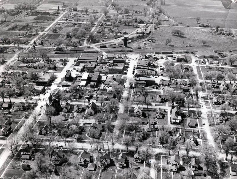 Aerial View - Wilton Junction - 1953 001