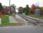 Eastbound home signal at Grinnell, Oct. 24, 2005.