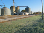 West train is ready to leava Anita after swapping crews, Oct. 25, 2005.