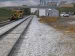 Newly resurfaced track at Brooklyn, Oct. 24, 2005.