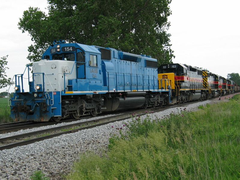 Heading in to clear up at the N. Star crossover, June 6, 2007.